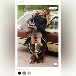 NWT! Freja Lafayette Tote Espresso - Retail $398